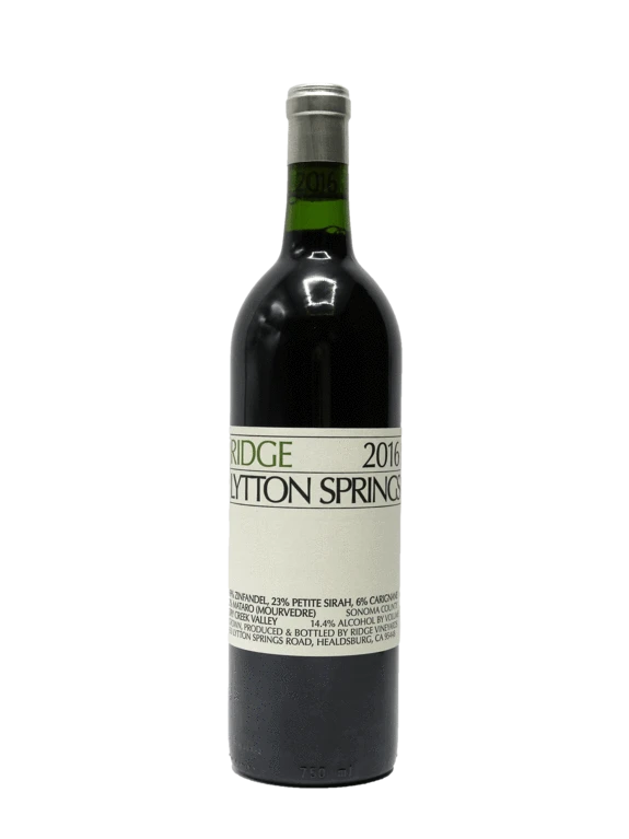 2016 Ridge Lytton Springs Zinfandel Blend Napa 3 2016 Ridge Lytton Springs Zinfandel Blend Napa