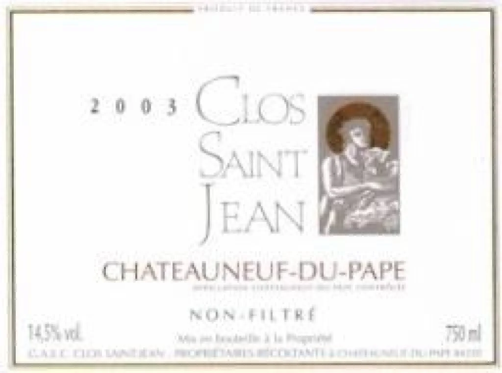 Clos Saint Jean 2008 Clos Saint-Jean Chateauneuf-du-Pape 3 Clos Saint Jean 2008 Clos Saint-Jean Chateauneuf-du-Pape