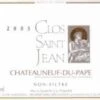 Clos Saint Jean 2008 Clos Saint-Jean Chateauneuf-du-Pape Double Magnum 2 Clos Saint Jean 2008 Clos Saint-Jean Chateauneuf-du-Pape Double Magnum -Famous Liquor Store clos saint jean 2008 clos saint jean chateauneuf d