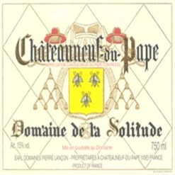 Domaine De La Solitude 2007 Domaine De La Solitude Chateauneuf-du-Pape 1,5 L