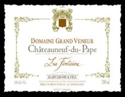Domaine Grand Veneur 2007 Domaine Grand Veneur Chateauneuf-du-Pape La Fontaine
