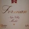 Forman 1999 Forman Merlot -Famous Liquor Store forman 1999 forman merlot
