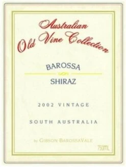 Gibson Wines 2003 Gibson's Shiraz Old Vine Collection Magnum