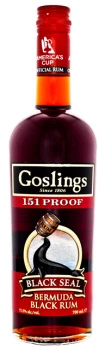 Gosling Gosling Black Seal 151 Proof Rum 0,7L
