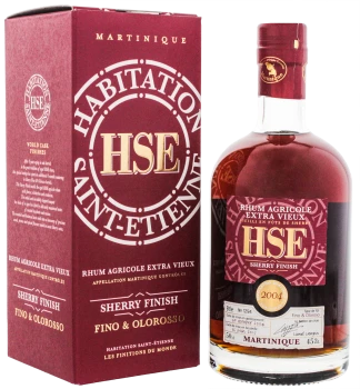 HSE HSE Rhum Agricole Extra Vieux Sherry Finish Fino & Oloros 2004/2015 0,5L -GB- 3 HSE HSE Rhum Agricole Extra Vieux Sherry Finish Fino & Oloros 2004/2015 0,5L -GB-