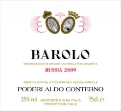 Poderi Aldo Conterno 2011 Poderi Aldo Conterno Bussia Barolo DOCG 5 Poderi Aldo Conterno 2011 Poderi Aldo Conterno Bussia Barolo DOCG -Famous Liquor Store poderi aldo conterno 2011 poderi aldo conterno bus 1